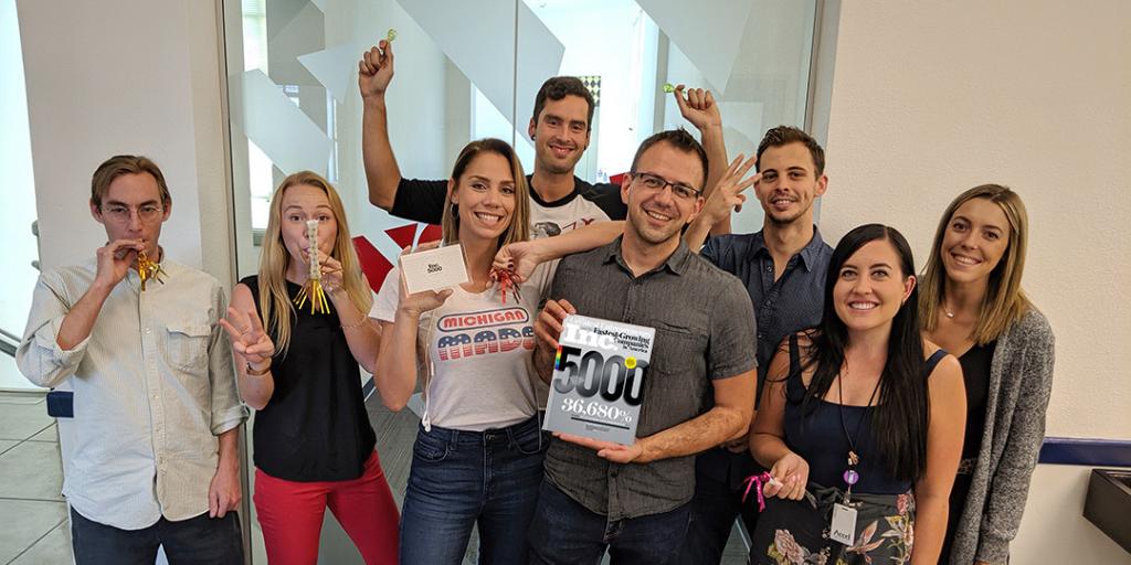 vdigitalservice's tweet photo. WOW! For the third year in a row, V Digital Services has been included on the prestigious @inc5000 list, a ranking of the nation’s fastest-growing private companies. To our partners, clients, and employees, who continue to fuel our success, thank you! https://t.co/aWKnvKZJkp