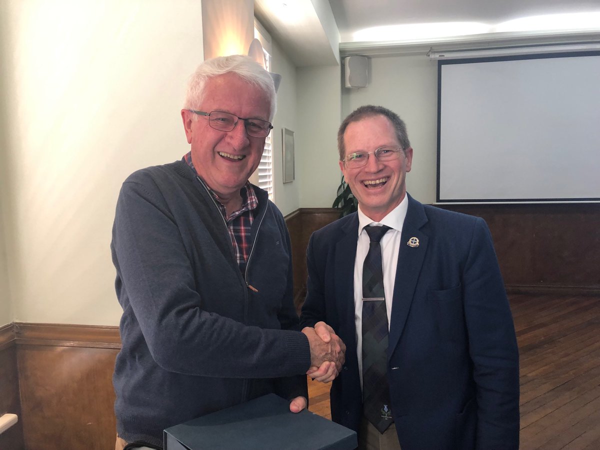 Spent some time with ⁦<a href="/NSWSPC/">NSW Secondary Principals' Council</a>⁩ Retired Principals yesterday. Had the privilege of presenting Past-President and SPC Legend Chris Bonnor with his slightly delayed 2016 Bill Kennedy Award. ⁦<a href="/mefergus/">Mr Jim McAlpine AM</a>⁩ ⁦<a href="/Futuredforum/">Chris Bonnor</a>⁩ ⁦<a href="/PreslandChris/">Chris Presland PSM</a>⁩ ⁦<a href="/LilaMularczyk/">💧Lila Mularczyk OAM JP FACE FACEL💗🌈</a>⁩