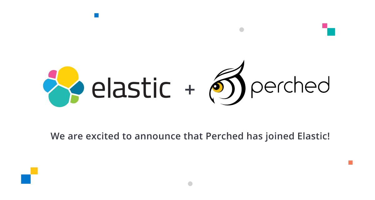 PerchedSystems's tweet image. The founders and members of the Perched team are excited to announce that after years of a strong and impactful partnership with @Elastic, we will officially be joining forces with the Elastic team! Check out the Elastic blog post for all the details:  go.es.io/2NpxOH1