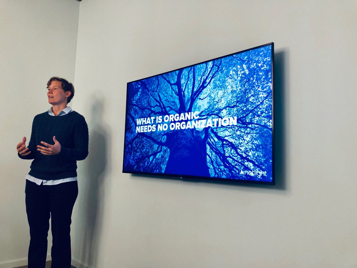 Day 1 #learnex #stockholm - visiting ⁦<a href="/netlight/">Тимур Нурлихин (NetLight)</a>⁩ - thank you Sofie Ek, fantastic insights, authentic leadership, no bosses #agile ⁦<a href="/Team_Fabric/">Fabric</a>⁩