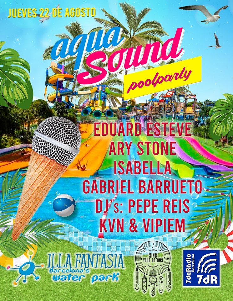 7deRadio's tweet photo. ⚠️Continuamos con la #poolparty en @illa_fantasia, jueves 22 de agosto en #AquaSound!!!!⚠️
Esta semana nos visita la escuela de canto @singyourdreamschool y nos trae a @twoeazzy @arystonemusic @oficialisabellamusic @gabribarru @pepe_reis , @kevinmusic_2 y @vipiemdj 🎛🎧
#festival https://t.co/3SoNnfukTZ