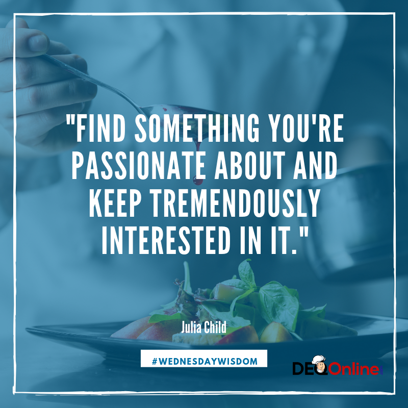 We love Julia Child! #WednesdayWisdom