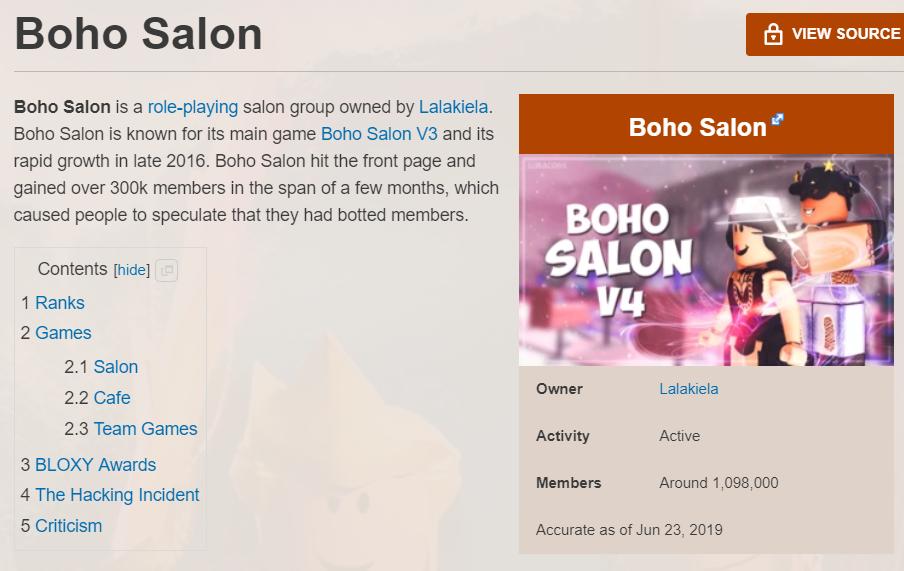 Uzivatel Lord Cowcow Na Twitteru Now That Boho Salon Is Somewhat Popular Again And People Are Probably Just Learning About It Maybe Someone Should Readd The Whole Section About Boho Salon Scamming