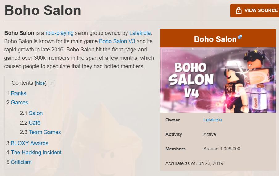 Uzivatel Lord Cowcow Na Twitteru Now That Boho Salon Is Somewhat Popular Again And People Are Probably Just Learning About It Maybe Someone Should Readd The Whole Section About Boho Salon Scamming - cowcow roblox wiki