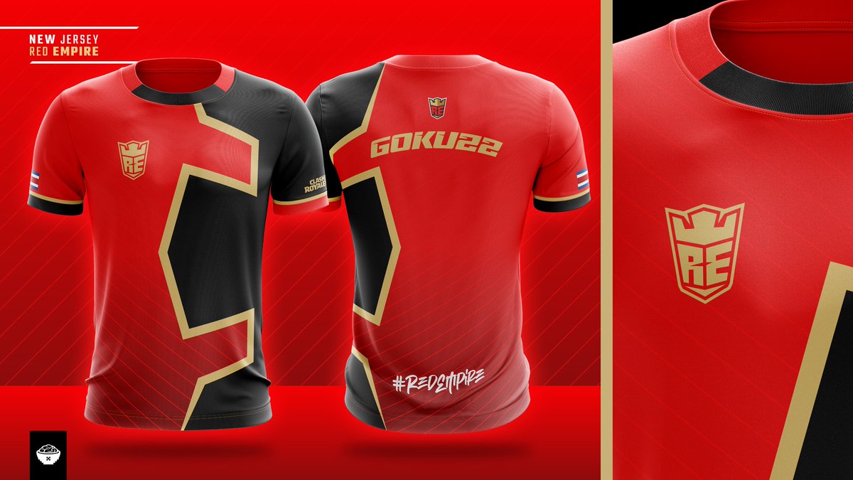 🆕 Presentación Jersey😱

✨Admiren esta belleza, que será nuestra nueva piel a partir de este momento🔥

🔴Diseño sencillo, elegante de la mano del grande de <a href="/cocoxpixel/">Cocox Pixel®</a> 

Sobran palabras de agradecimiento para coco por toda la renovación de la imagen del proyecto⚔️ #OurEmpire👑