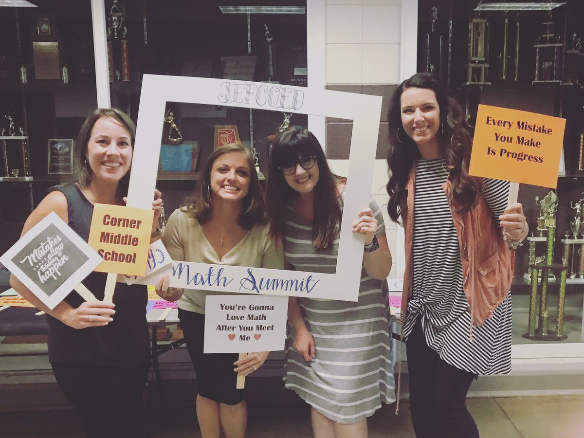 jbrouse40's tweet photo. @CornerMiddle math preparing to give our best for our students this year! I can’t wait to see what awesome adventures we share! 🖤💛 @JEFCOED #JEFCOEDMath #mywhy https://t.co/nL3c7bchRq