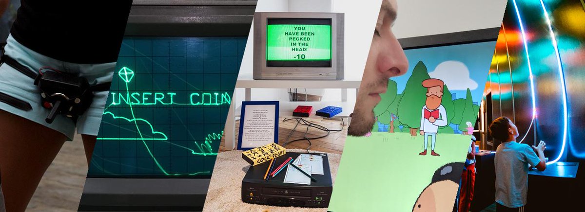 Analog Pleasures - videogames beyond video

Have you ever played a VHS, an LED strip, or an oscilloscope? Have you ever used your sense of smell in a videogame or strapped a joystick to your crotch?

Friday September 6th, 2019
7-11PM
likelike.org/2019/08/21/ana…