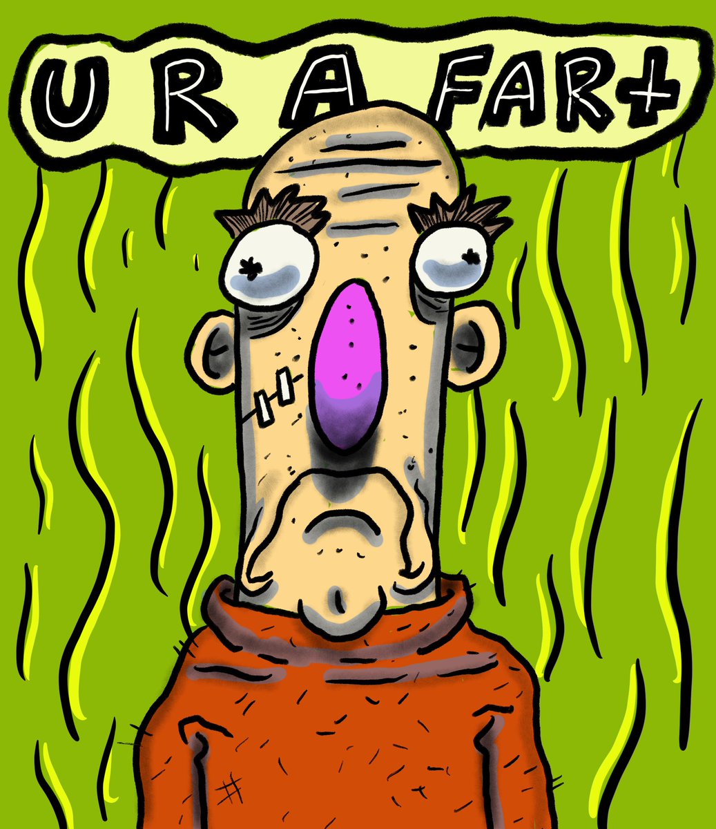 Matthew_Heck13's tweet photo. Yes, I mean you.
#fart #ArtistOnTwitter #Illustrator #illustration #myart #gutterwolf https://t.co/5dZS0fRH4F