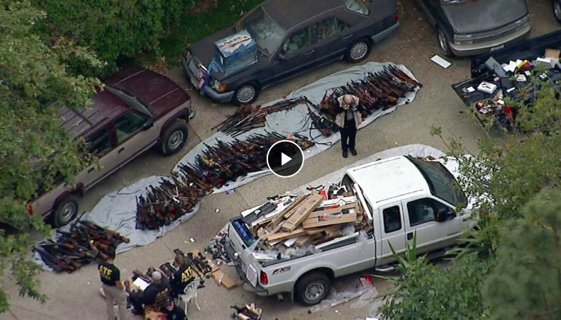 warmshadow's tweet image. Please tell me why anyone would EVER have this many guns. In 1 man house. #TotalBullshit