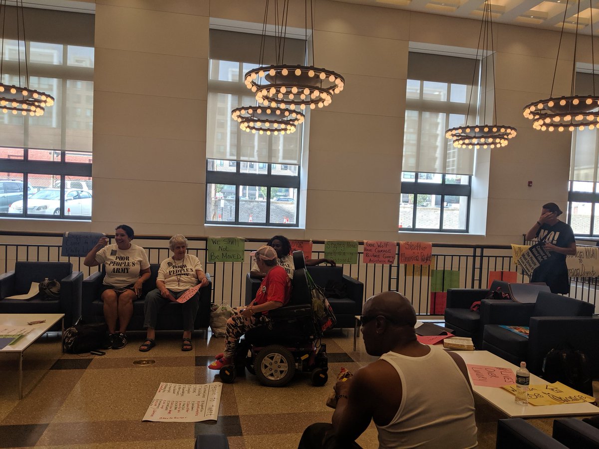 shayzalis's tweet photo. Taking over @FreeLibrary with #PhillyADAPT and @PPEHRCorg until #PaGeneralAssistance is restored and the #PhillyWomenShelter is opened back up!

We are here to stay!

Spread our message or better yet join us!

#LivesOverLuxury #LibraryTakeOver https://t.co/zkuELmQzoK