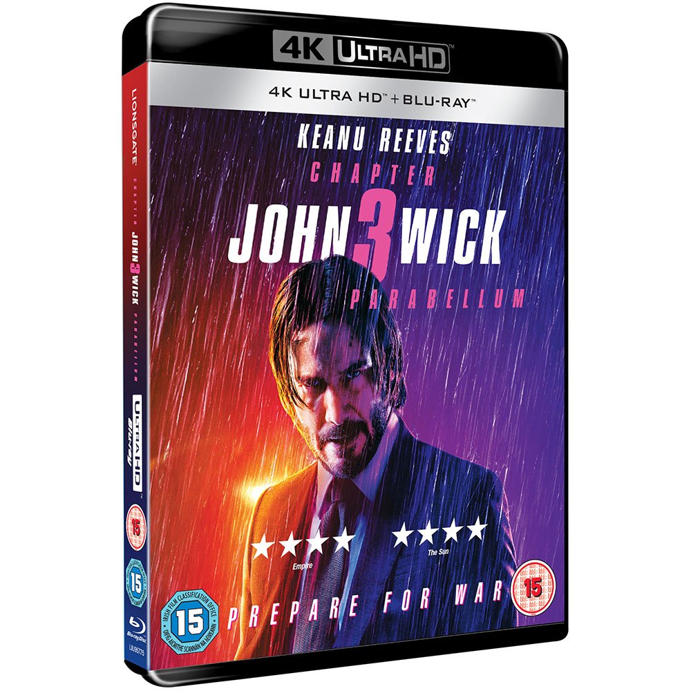 movievaultthe's tweet photo. “What do you need? Guns, lots of Guns!” Check out my review of #JohnWick3 - 4K UHD looks tremendous, with Dolby Atmos Audio. Rating: ★★★★ 

Available on Digital Download Sept 7th,&amp; 4K UHD, Blu-Ray, DVD on Sept 16th from @LionsgateUK 

https://t.co/wpH0CVWmWu https://t.co/Oa9ru3yZtq