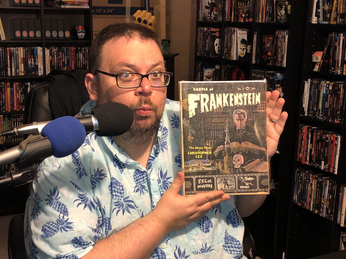 2GTHorror's tweet photo. First generation monster kid John Contini shared a few monster mags with hosts Nicholas J Hearne & Jason Contini while recording Monster Magazines...Then and Now.
See kids! Podcasts can be fun AND educational.
https://t.co/CPYBuxHHrp
#MonsterMagazines #ForrestAckerman https://t.co/InlEgihVmw