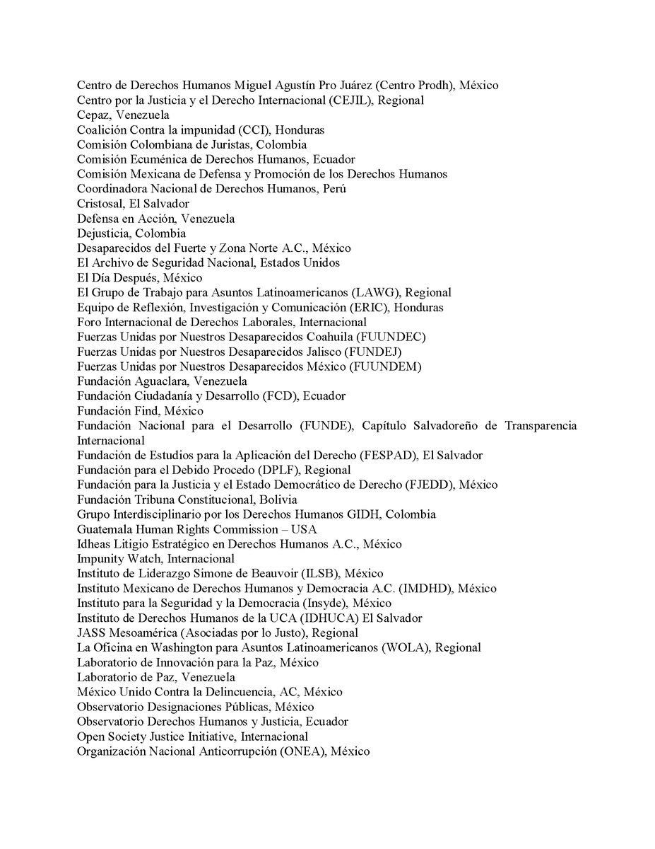 prensa_libre's tweet photo. #AHORA | Más de 200 organizaciones de sociedad civil de la región y a nivel internacional firman comunicado de apoyo a la @CICIGgt. #InformeFinalCicig. https://t.co/VcujzE5vIF