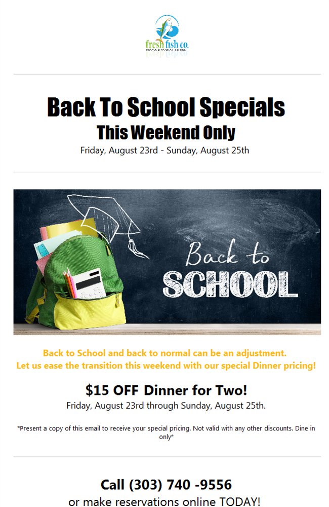 TheFreshFishCo's tweet photo. $15 OFF Dinner For Two! https://t.co/Hp1YoNsFeD https://t.co/zfZBGoEvrn