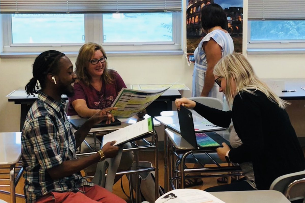 KMcGrath39's tweet photo. What an uplifting two days spent with the newest members of the #FCPSELA family. They come with so much knowledge, experience, and compassion to share with our students. #FCPSWelcome https://t.co/XbsQeFt0Jm