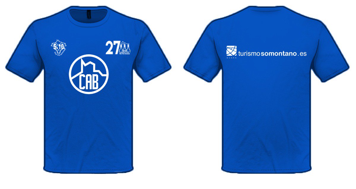 CABarbastro's tweet photo. Camiseta conmemorativa del Medio Maratón Ruta Vino Somontano para disfrutar de ella solo tienes que apuntarte en https://t.co/W8Ob02hkyT
#OrgullodeClub  #OrgullodelCABJulianMairal https://t.co/j0UNKaQIfF