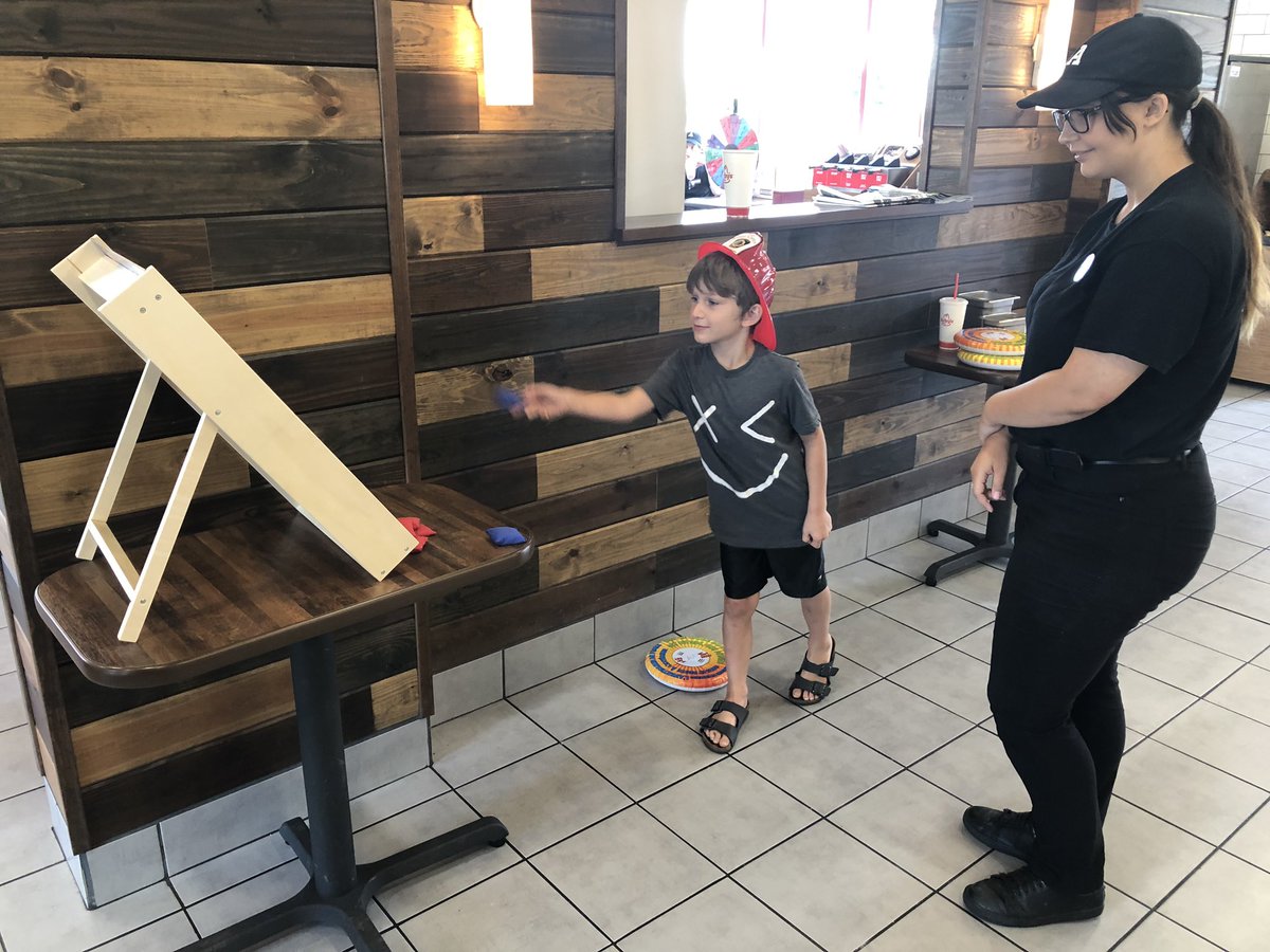 Cryaneddie's tweet photo. Congrats @Arbys in @PortHopeInfo on your #GrandRe-Opening in #PortHope. @PortHopeFire was happy to be a part of your festivities. It was so kind of you to use today as a fundraiser for a local family who need a little assistance. Congrats Shannon on continuing to #giveback. #fire https://t.co/W5Ex0lbEvj