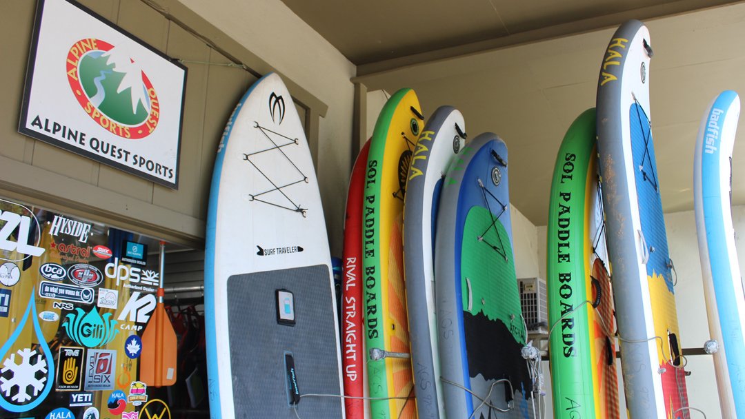 Avid_DESIGN's tweet image. What's SUP? (sorry, we had to) Have you been over to @AlpineQuestSports in Edwards? If not, you need to! AQS has everything you need for your next outdoor adventure! #supportingothers #edwardscolorado #outdooradventurer #standuppaddleboards  #avidforothers #beavid