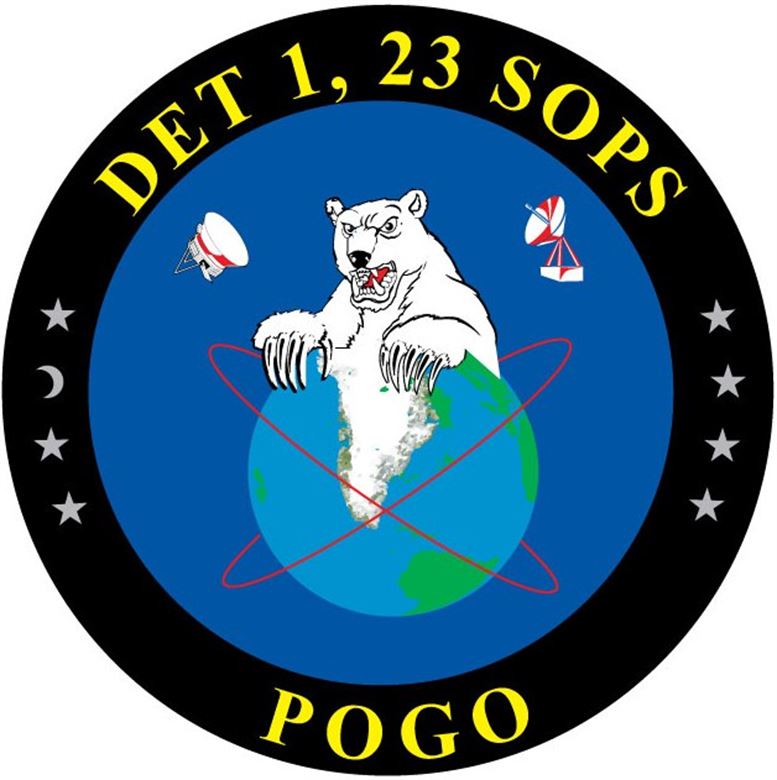 The airbase has 5 units, including Det. 1, 23rd Space Operations Squadron