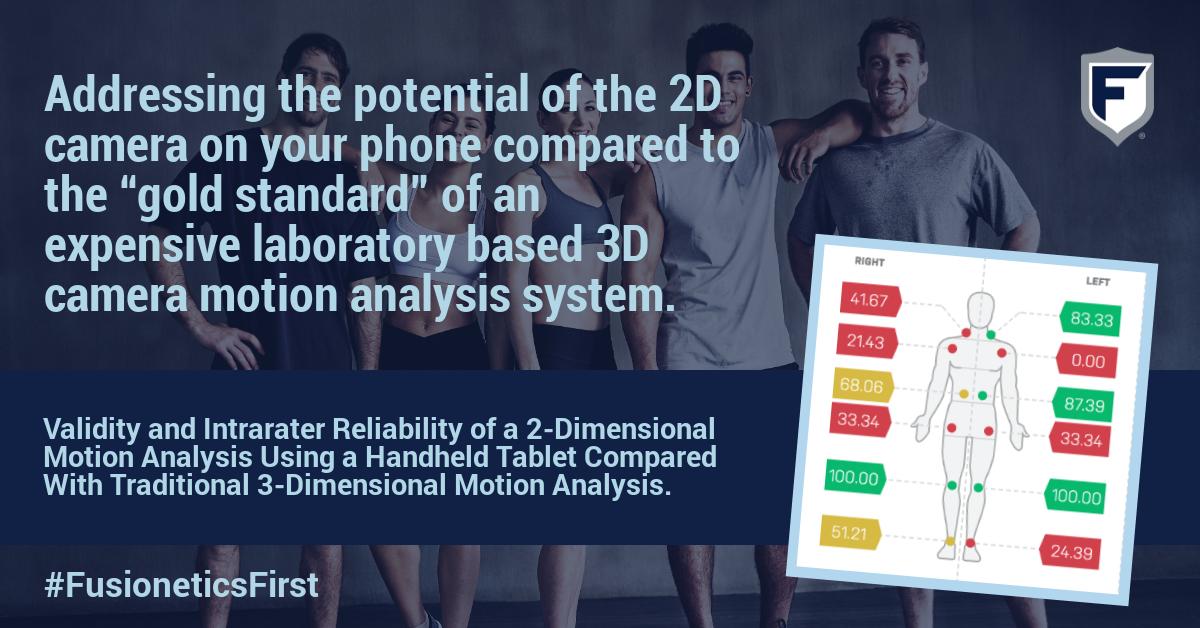 fusionetics's tweet photo. Recent article concludes that, "sports medicine specialists could use a handheld tablet to reliably record and evaluate lower-extremity movement patterns on the field or in the clinic." https://t.co/mZVNZClQ91 #FusioneticsFirst #sports https://t.co/UfBdlBRWVd