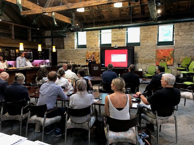 Thanks <a href="/Interiors4/">InteriorsforBusiness</a> for hosting our Aug. 20 event in Batavia.  We learned a lot about your business.  Thanks to the presenter from <a href="/SuperiorEssex/">Superior Essex Communications</a> Randy Butler for the timely Smart Building Technology learning and how to establish the 7 Foundations for a successful IoT strategy.