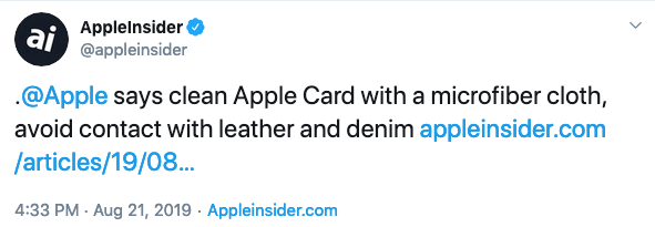 davidgaw's tweet image. Avoid contact with leather or denim?? It's a good thing they don't make wallets or pants out of those materials. #DesignIsHowItWorks