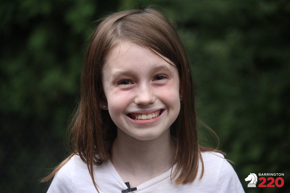 I like being able to get up and learn a new thing. I mean sleeping late and swimming in the summer is fun, but it's nice to just get up and do something fun. Every day is a fun new thing here. It's awesome!"- Charlotte, Hough 5th Grade Student #Binspired