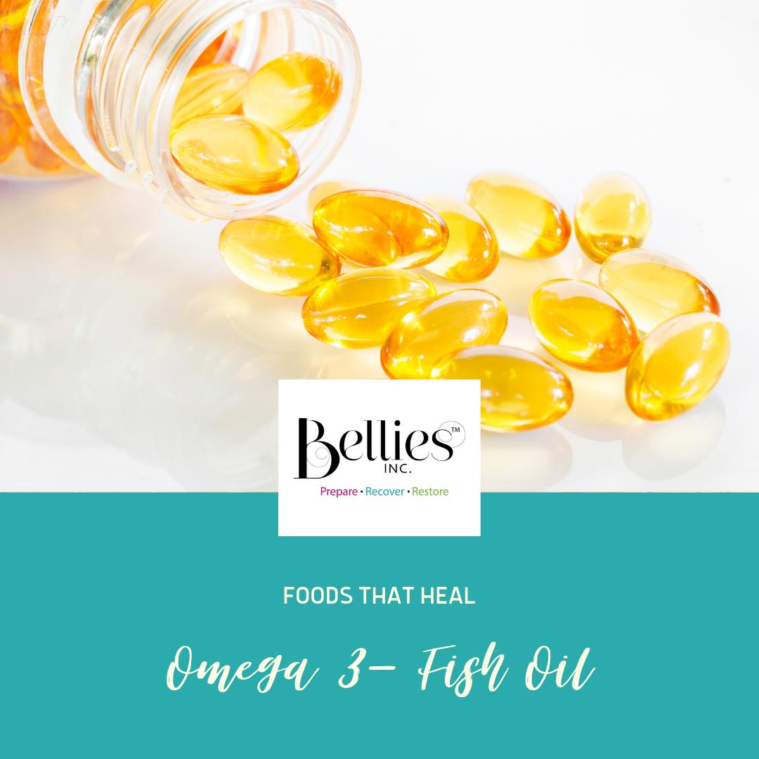 Foods That Heal! Omega-3’s are essential for both neurological and early visual development of the baby. Pregnant women become depleted in omega-3s because the fetus uses omega-3’s for its nervous system development, and after birth, they are used to make breast milk.