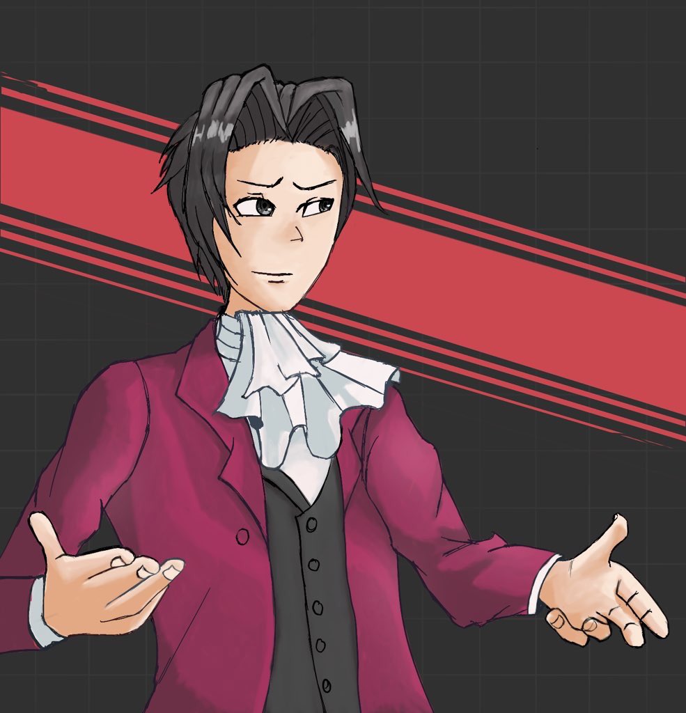 ArtSpooks's tweet image. Silly, the only thing that matters is justice!

#MilesEdgeworth #AceAttorney
