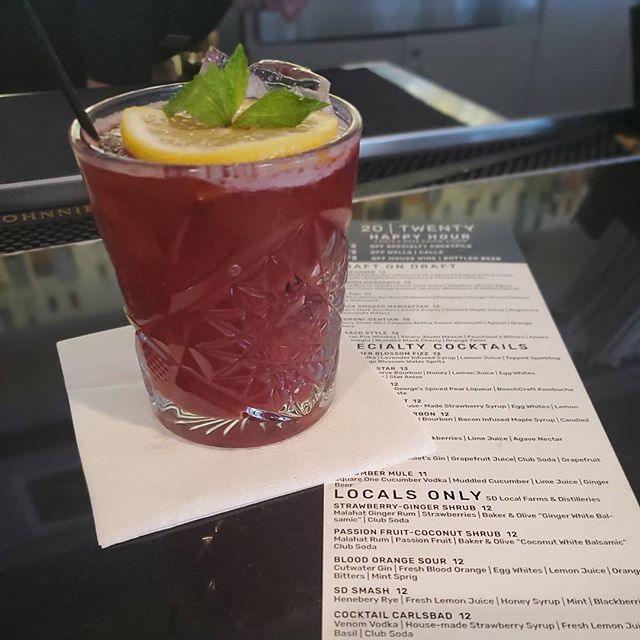 HeneberyWhiskey's tweet photo. This refreshing #cocktail, the SD Smash, just hit the spot. Looking forward to our event with @20twentygrill on the 29th. Hit us up if you want some details, it's a steal and a must attend. #sdspirits #westincarlsbad #staycoastal #drinklocal https://t.co/ZASHkOPFXC https://t.co/AdcW57s6o8