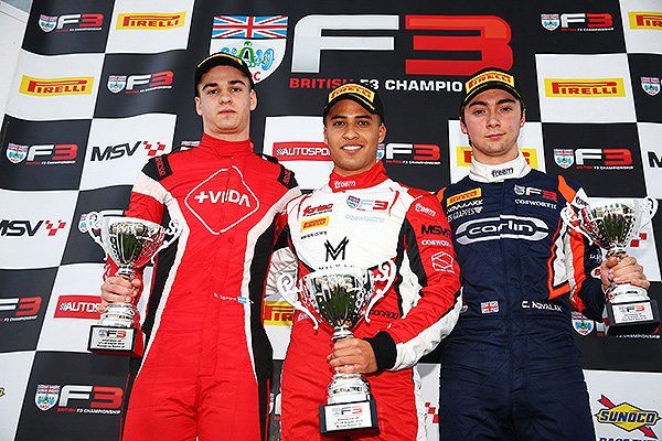 comdeportacven's tweet photo. Con un dominio contundente, que se inició en la largada y creció durante la carrera hasta cruzar la meta, el piloto venezolano Manuel Maldonado ganó la XX Válida de la Fórmula 3 británica, celebrada hoy bajo lluvia en el histórico trazado de Silverstone

https://t.co/v1h9n7zlWl https://t.co/3gmxKgr2ir