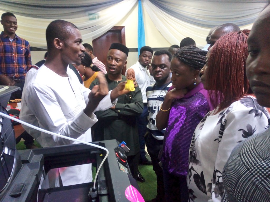 Clinton_Obioha's tweet photo. #3DAfrica @YouthforTech, a proud Sponsor and Partner #FAMA2019 at Civic Centre, Victoria Island, Lagos. Join us tomorrow for second day of the conference.
#3Dprinting https://t.co/BoJxO5TmS3