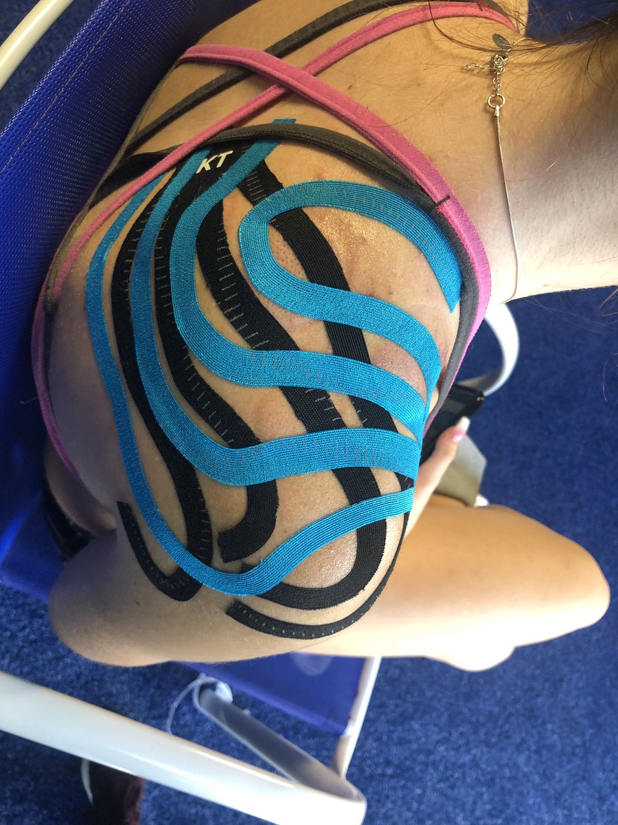 Wednesday Shoulder Recovery With Hannah Maclean. #ShoulderRecovery #KtTape #MuscleStability #Joints #RangeMotion  @KTTape