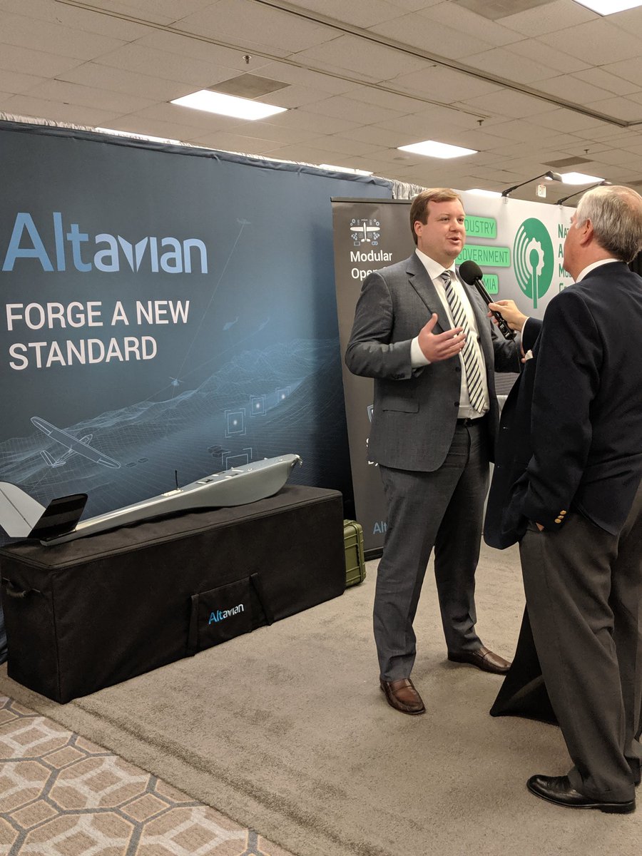 AltavianInc's tweet photo. Headed back to Florida after #USDPS19 Thanks to @AUVSI for putting on another great event for defense and industry. https://t.co/UEAqaUdv1W