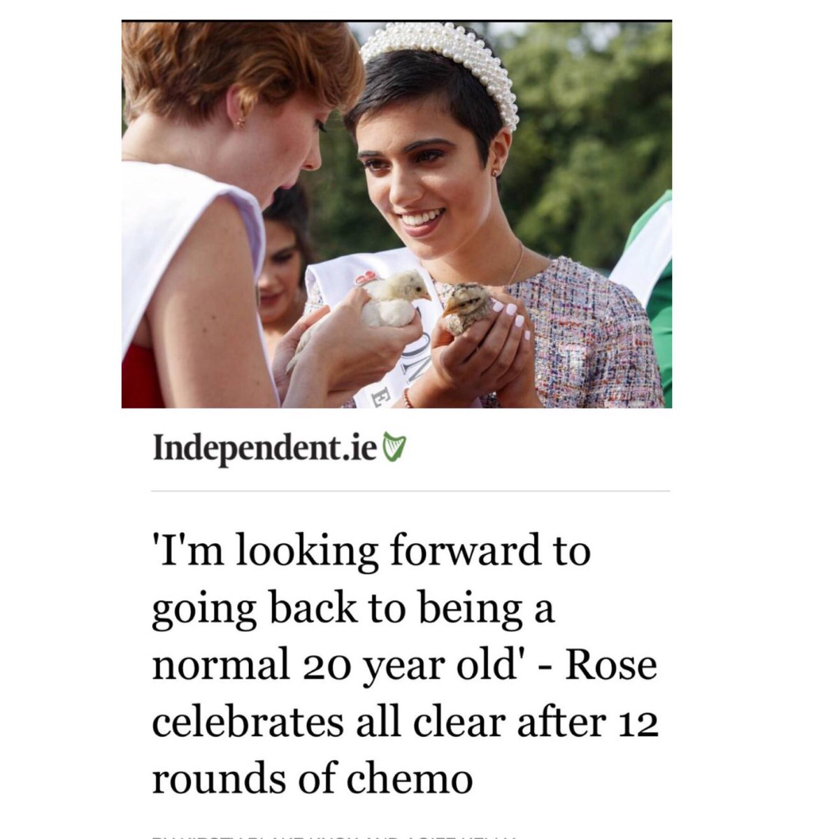 BespokeColette's tweet photo. How amazing is Chloe the Donegal Rose? so proud to be one of her sponsors 🌹 best of luck Chloe. #RoseofTralee #roseoftralee https://t.co/E2DqcbGTKb