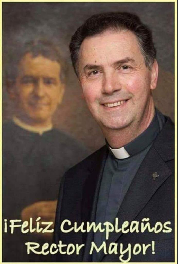 SSCCMexicoNorte's tweet photo. Deseamos un muy feliz cumpleaños a nuestro querido Rector Mayor el Padre Ángel Fernández, agradecemos al Dios amor, el don de su vida entre nosotros y le pedimos que le siga dando todos los dones y gracias que necesite para ser Don Bosco entre nosotros. https://t.co/LckRh0OJ2I
