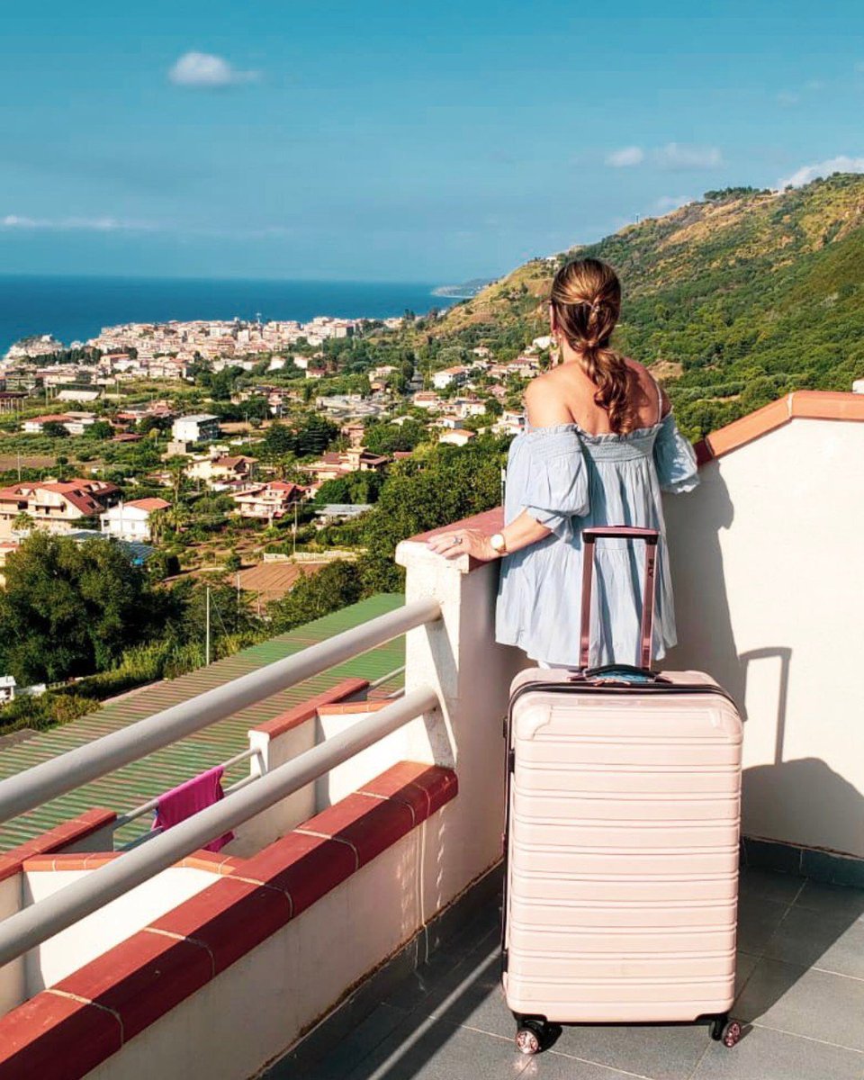 Here’s to the views that make us want to stay on vacay permanently! 😍🌅 #iFLYluggage #traveltalk