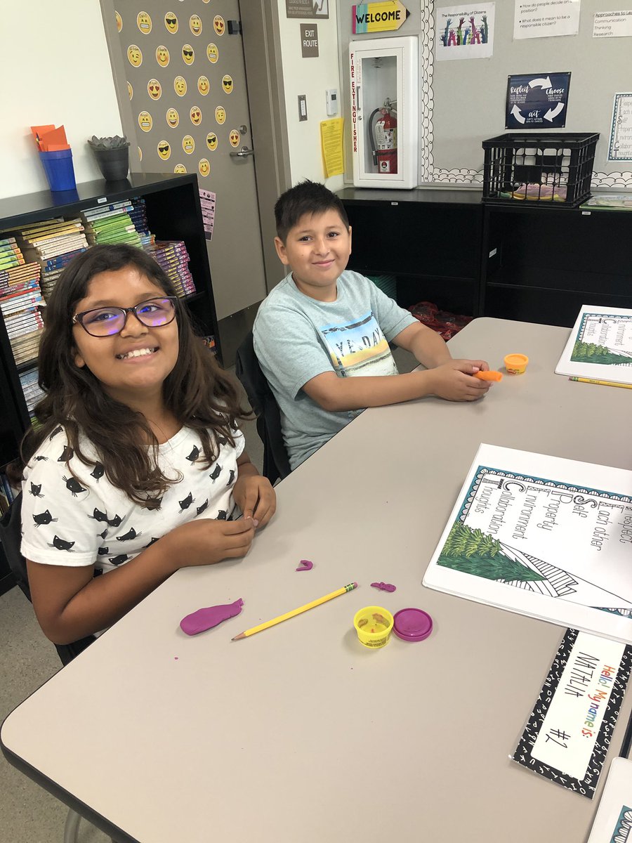 abby_lyon's tweet photo. Using @PlayDoh and @Flipgrid to create objects to represent who we are! #5thgrade #gettoknow @LMA_SMUSD https://t.co/qI2LAy7IDs