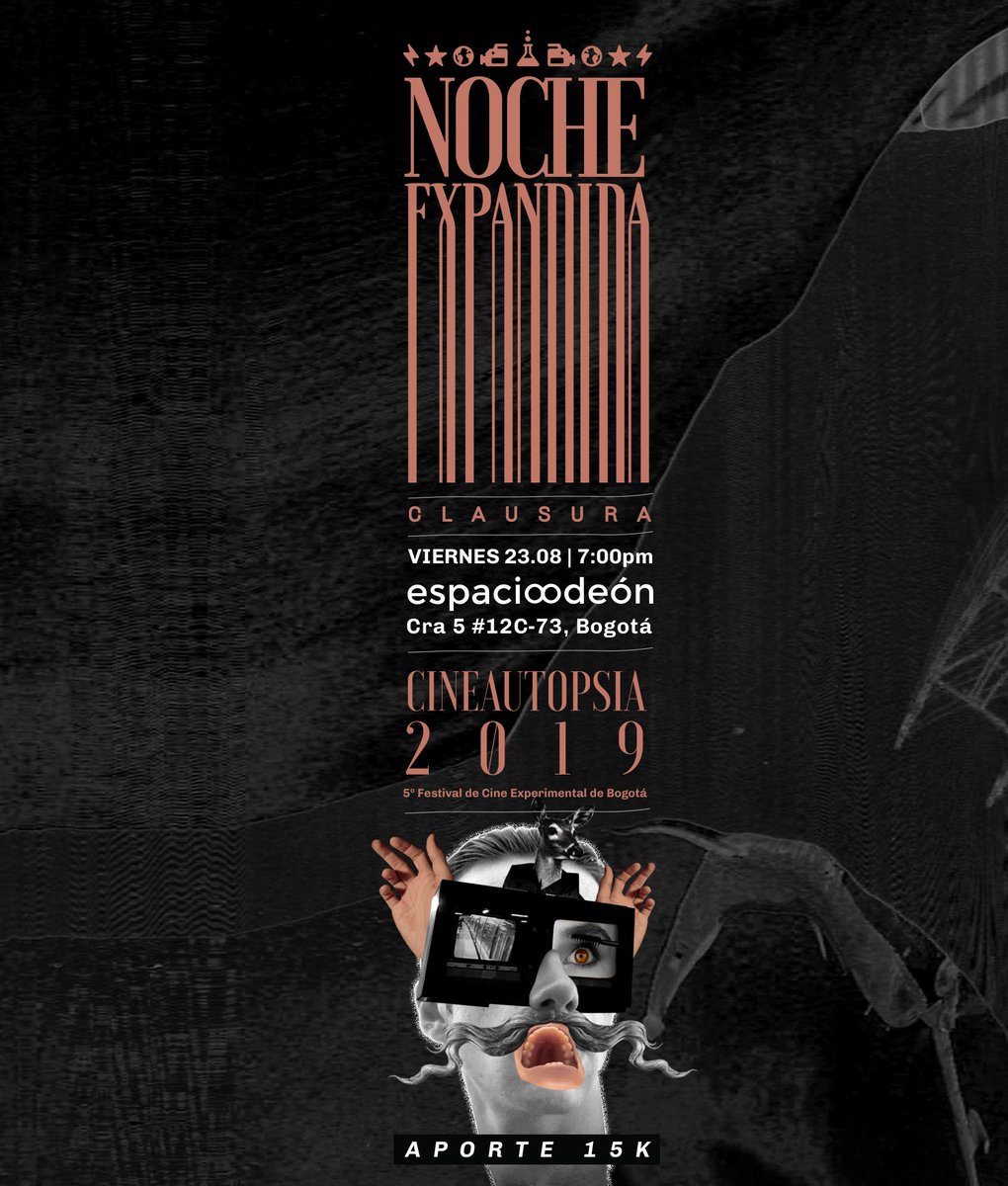 cartelurbano's tweet photo. #AgendaCartel | Una nueva versión de @CineAutopsia llega a su fin y se despedirá con todos los poderes este viernes 23 de mayo en una noche llena de cine expandido en #EspacioOdeón.

Toda la info 👉 https://t.co/puwzuhuXW6

Invita: @cinelibertad. https://t.co/XFivwCzbEU