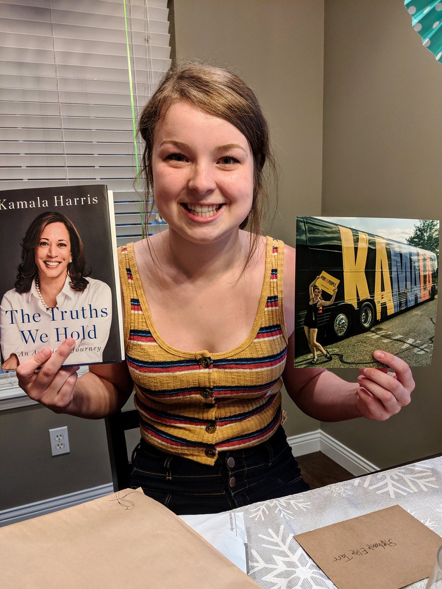 James Tarr (@tarrmeister) on Twitter photo My daughter asked for this book for her birthday, after recently meeting <a href="/KamalaHarris/">Kamala Harris</a> in Iowa #KamalaHarris2020 My daughter asked for this book for her birthday, after recently meeting <a href="/KamalaHarris/">Kamala Harris</a> in Iowa #KamalaHarris2020