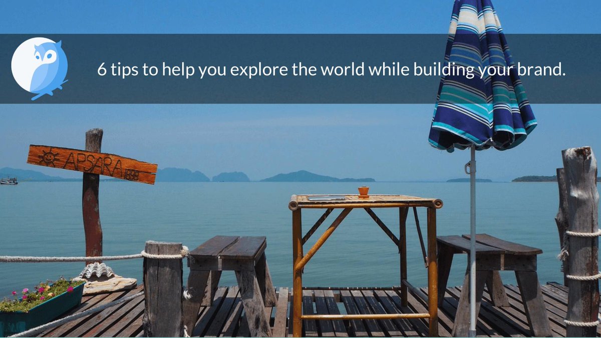 How-To Work Remotely and Travel: 6 tips to help you explore the world while building your brand. closedwon.ai/culture/how-to… #workremotely #workandtravel #closedwon #salesenablement #branding