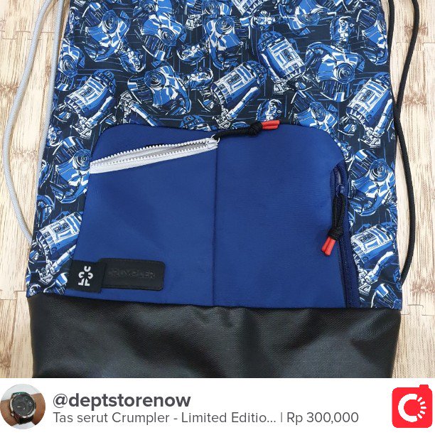 drewnyo's tweet photo. Selling Tas serut Crumpler - Limited Edit... Rp 300,000 https://t.co/QNmX5bmrcb #carousell @carousell_id https://t.co/u7N4wNjvQE