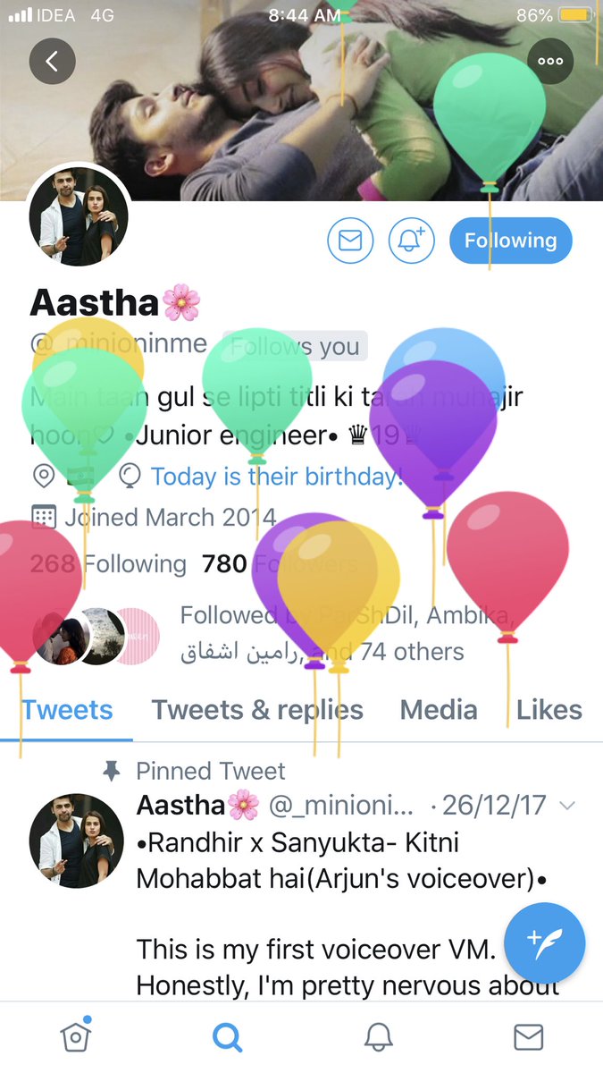 Smayani18's tweet photo. Another year older &amp; another reason to celebrate! 
It’s your birthday @_minioninme 🥁🎷💥💃🏻

Pastaaaa!!!! I wish you abundant happiness and love. May lady luck visit your home today. Happy birthday to one of the sweetest people I’ve ever known!♥️

*send me some chhole bature now* https://t.co/6V3Q0kYCBC
