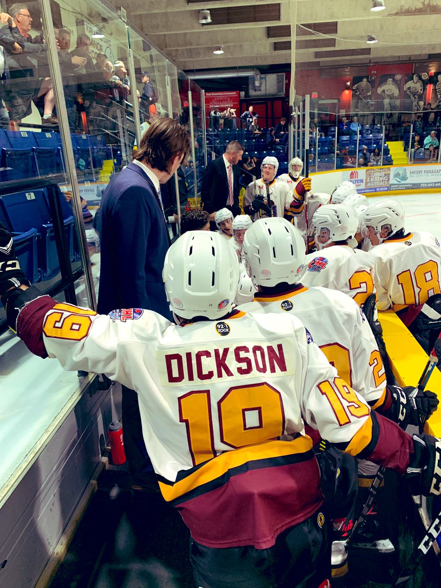 lacedrigg's tweet photo. Great effort tonight gents! Many played their first junior A game and can’t say how proud I am coming away with a 4-1 W! Just the start boys! #wewalktogether #trock #noonedied #trainerreport https://t.co/Z6CoOkdT77