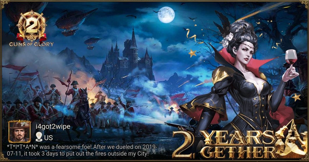 [Hot Event] Celebrate 2nd Anniversary with Guns of Glory! gog-news.kingsgroupgames.com/api/gog2ths/th…