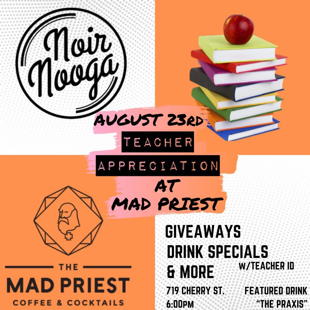 ystewart1's tweet photo. 🗣CALLING ALL EDUCATORS!!! Have you heard about this event???! If not, you have now 😍. Join @NoirNooga as they celebrate you—- YOU DESERVE IT‼️ See you there 🎉🎉🎉 @hamcoschools @HCSHarrisonBay @HCSOppZone @HCSNorthRiver @HCSMRidge @HCSRockPoint https://t.co/JveThEDkWQ