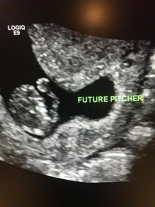 LisaAndie's tweet photo. I just added Mets, Jets, Blue Jays, Browns, Cavs, Gonzaga &amp; Ohio State Buckey onesies to our registry. Our child is going to be one confused sports fan.  

Also, very excited to announce #BabySop2020 is expected in January!!!!!! https://t.co/EebZSR637X