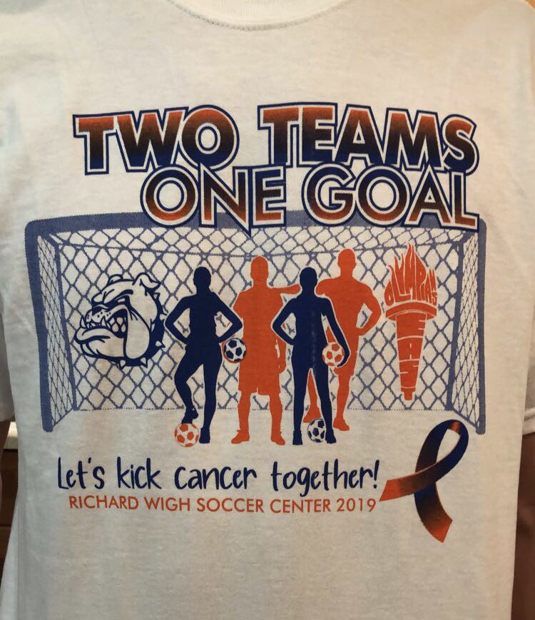 AndrewGoble4's tweet photo. Please help support my senior project by purchasing a shirt in the athletic office at Columbus North or East High School starting Thursday, August 22! All proceeds benefit the American Cancer Society! https://t.co/jOlGxMzQad