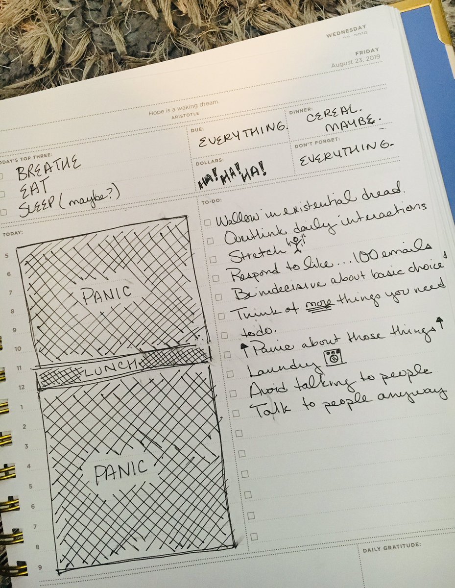 Veloci_Racheal's tweet photo. Super prepared for the rest of the week💪 #WellnessWednesday #PlannerLife #Anxiety https://t.co/w9Rvrn6Huj