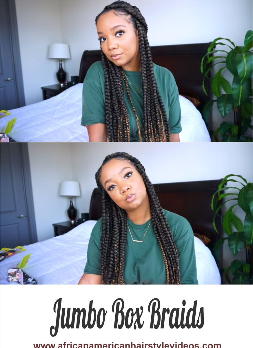 NaturalHairVide's tweet photo. Long & Big Jumbo Box Braids
#jumboboxbraids #boxbraids #longboxbraids #crochethair
https://t.co/KHHHapM4IZ https://t.co/75gnBrLlqP